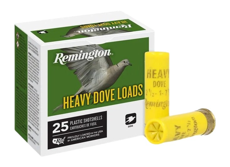 Remington Ammunition 28779 Heavy Dove Loads 20Gauge 2.75" 1oz 8Shot 25 Per Box/10 Case