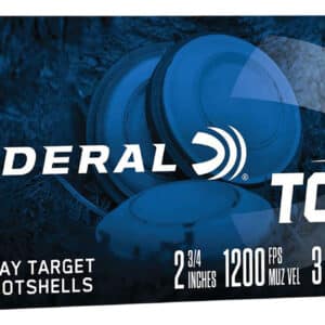 Federal TG1210075 Top Gun 12Gauge 2.75" 1 1/8oz 7.5Shot 100 Per Box/2 Case