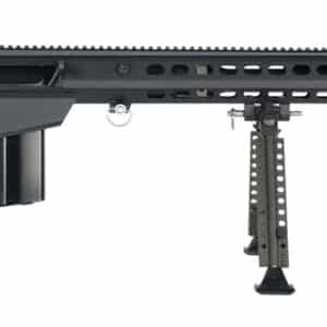 Barrett 18059 M107A1 50 BMG 29" 10+1 Black Cerakote Black Fixed w/Sorbothane Recoil Pad Stock Black Polymer Grip
