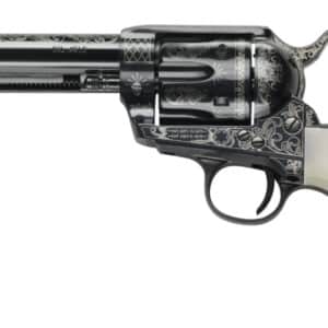 E.M.F. Pietta 1873 GW2 Liberty .45 Colt revolver with 4.75-inch blued engraved finish