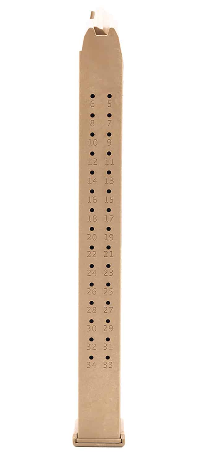 Toolman Tactical, Inc GL35C Glock 35rd 9mm Luger Flat Dark Earth Polymer