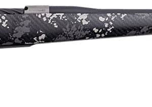 Weatherby MBT20N257WR8B Mark V Backcountry 2.0 Ti 257 Wthby Mag 3+1 26" Barrel, Graphite Black Cerakote Metal Finish, Black with Gray/White Sponge Accents Peak 44 Blacktooth Stock