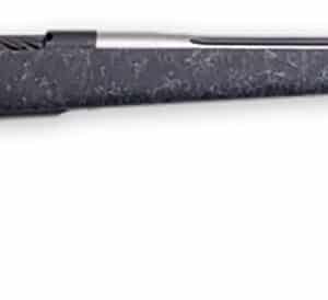 Weatherby MAM01N7MMPR8B Mark V Accumark 7mm PRC 3+1 24" Threaded/Fluted Stainless Barrel, Graphite Black Rec, Gray Webbed Black Monte Carlo Stock, Accubrake Muzzle Brake, Adj. TriggerTech Trigger