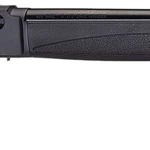 Henry H018XAH410 Axe 5+1 15.14" 410 Bore Blued Steel Barrel, Blued Drilled & Tapped Steel Receiver, Black Fixed Synthetic Stock