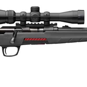 Winchester Repeating Arms 525234186 Xpert w/Optic Full Size 17 WSM 8+1 16.50" Matte Black Threaded Sporter Barrel, Drilled & Tapped Steel Receiver, Gray Synthetic Molded Stock, Vortex Crossfire II 2-7