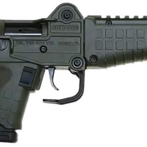 Kel-Tec SUB2K9GLKGRN SUB2000 Gen3 9mm Luger 15+1 16.15" Black Steel Threaded Barrel, Green Picatinny Rail Aluminum Receiver, M-LOK Handguard, Green Synthetic Folding Stock, Black Polymer Grip
