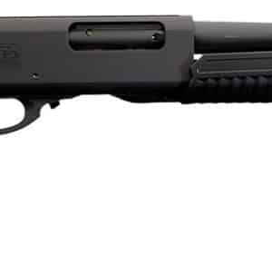 Charles Daly 930294 301  Full Size Frame 12 Gauge Pump 3" 4+1 18.50" Black Steel Barrel, Black Aluminum Receiver, Black Fixed Synthetic Stock, Black Polymer Grip