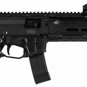 CZ-USA 91431 Scorpion 3+ 9mm Luger 20+1 7.80" Black Threaded Barrel, M-LOK Handguard, Picatinny Rail, Black Polymer Grip, Ambidextrous