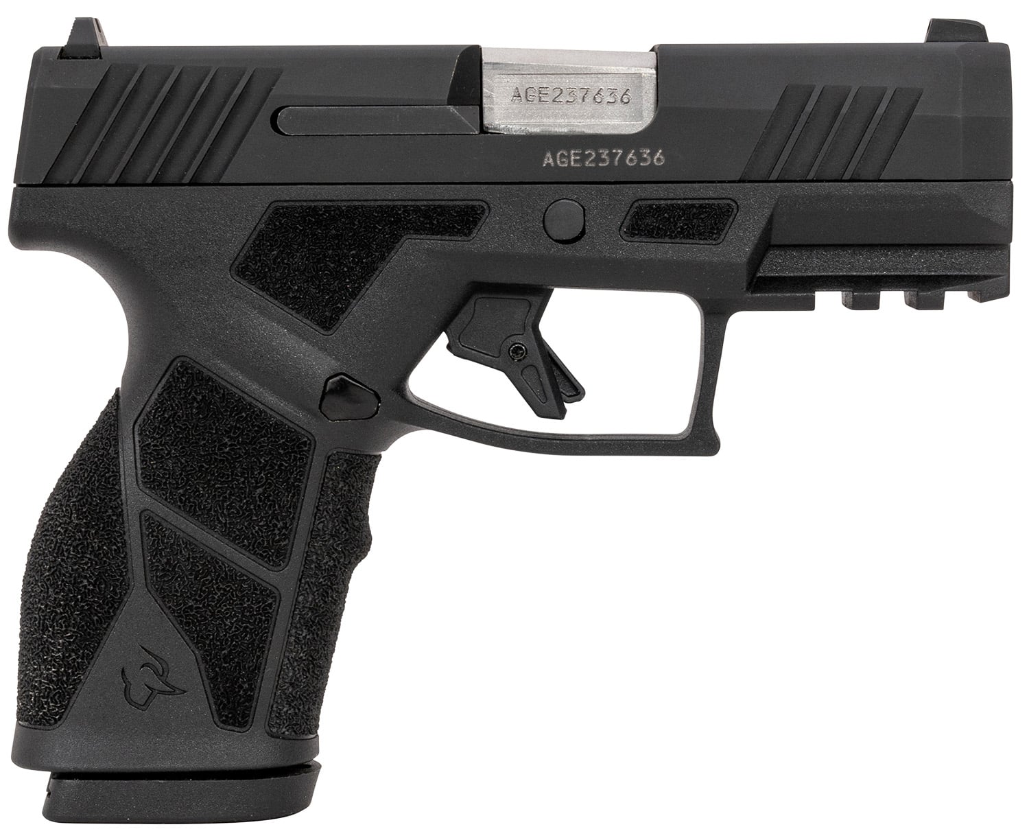 Taurus 1-GX2931 GX2 Compact Frame 9mm Luger 13+1 3.38" Black Steel Barrel, Matte Black Serrated Alloy Steel Slide, Black Polymer Frame w/Picatinny Rail, Polymer Grip