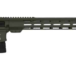 Great Lakes Firearms GL10243SSODG GLFA 243 Win 5+1 24" Stainless Threaded Barrel, OD Green Cerakote Picatinny Rail Aluminum Receiver, Adjustable Black Synthetic Stock, Mil-spec Polymer Grip