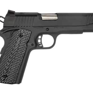 Rock Island 57180 GI  10mm 8+1 5" Matte Black Steel Barrel, Optic Cut/Serrated Steel Slide, Steel Frame, Black Rubber Grip