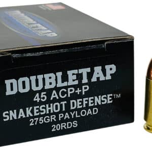 DoubleTap Ammunition 45ASS20 Snake Shot 45ACP 20 Per Box/50 Case