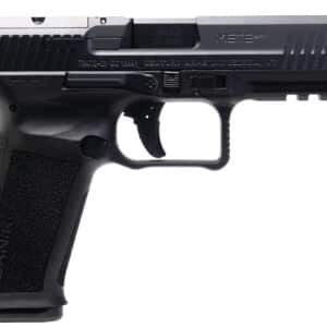 Canik HG6826N Mete SFT 9mm Luger 10+1 4.46" Black Nitride Steel Barrel, Black Cerakote Optic Ready/Serrated Steel Slide, Black Polymer Frame w/Picatinny Rail, Interchangeable Backstrap Grip