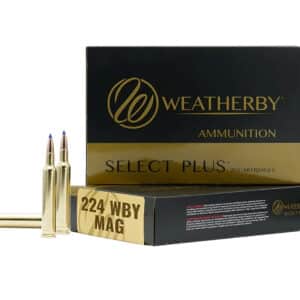 Weatherby H22450VMAX 224WthbyMag 50gr Hornady V-Max 20 Per Box/10 Case