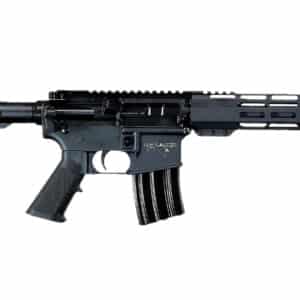 Alexander Arms PHI50ST Highlander 50 Beowulf 7+1 12" Black Fluted Threaded Barrel, Black Anodized Picatinny Rail Receiver, SB Tactical SBA3 Brace, Black Ergo Grip