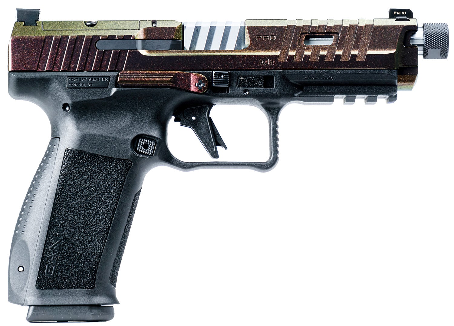 CIA HG8342RB-N METE SFT PRO 9MM 5 18R RZRBK/BLK