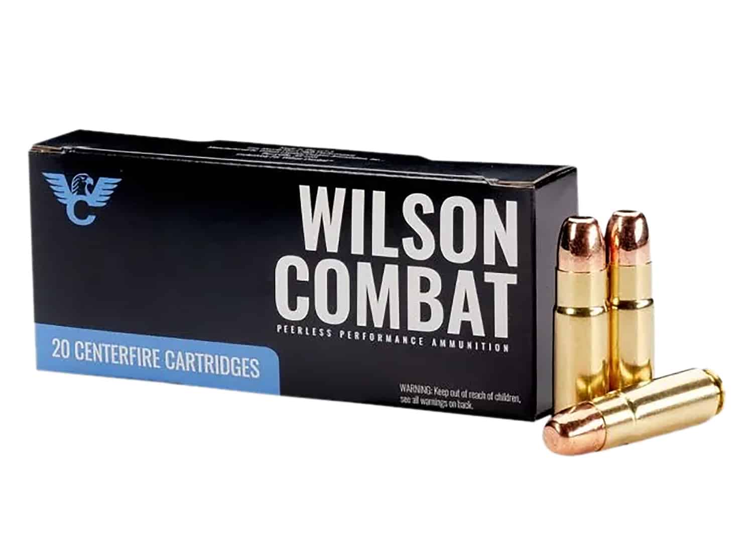 Wilson Combat A458300RNFP 458SOCOM 300gr Round Nose Flat Point 20 Per Box/10 Case