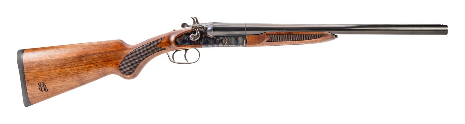 Heritage Arms Coachwhip 16-gauge side-by-side shotgun with 18.5-inch barrel and Turkish walnut stock