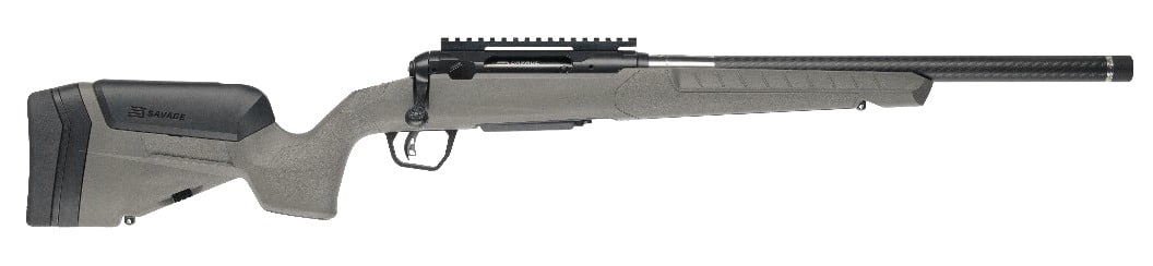 Savage Arms 32950 110 Carbon Hunter 308 Win 18" Flat Dark Gray Synthetic Stock Right Hand