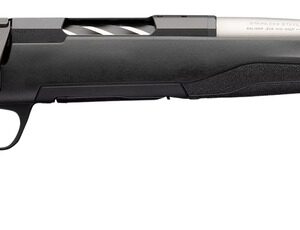 Browning 036116297 X-Bolt 2 Special LR SPR Full Size 300 PRC 3+1 22" Matte Stainless Steel Threaded Barrel, Matte Stainless Steel Drilled & Tapped Receiver, Black Adj Comb & LOP Synthetic Stock, Right