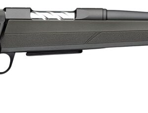 Browning 035845224 AB3 Pro SPR Full Size 270 Win 4+1 18" Matte Blued Spiral Fluted Threaded Barrel, Matte Blued Drilled & Tapped Receiver, Gray/Green Fixed Synthetic Stock