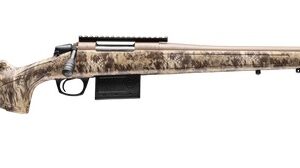 CVA CR4055 Cascade Varmint Hunter 243 Win 10+1 20" Flat Dark Earth Cerakote Threaded Barrel & Receiver w/Picatinny Rail, Krytek Highlander Adj Comb & LOP Synthetic Stock