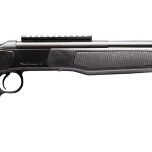 CVA CR4442XP Scout XP 45-70 Gov 1rd 20" Matte Stainless Steel Threaded Barrel & Receiver w/Picatinny Rail, Graphite Black Adjustable Synthetic Stock