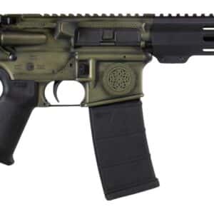 Shark Coast Tactical SCC07350CELT-P Celtic 5.56 NATO 30+1 10.50" Black Nitride Threaded Barrel, Aluminum Receiver w/Picatinny Rail, M-LOK Handguard, Polymer Magpul MOE Grip, Right Hand