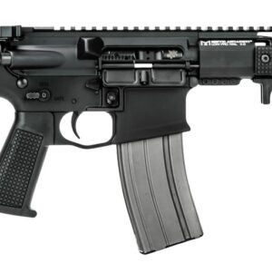 Griffin Armament MK2PSD30095P-W MK2 PSD 300 Blackout 9.50" Threaded Barrel, Black Anodized Aluminum Receiver w/Picatinny Rail, M-LOK Handguard, Black Polymer SBA3 Brace, Black A3 Grip, Ambidextrous