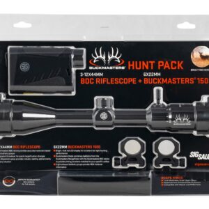 SIG SOK15BM07 BUCKMASTER 3-12X44 W/RF & RNG KIT