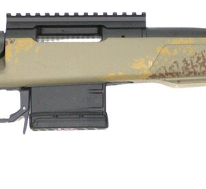 Great Lakes Firearms GL700308SSLTAN GL700 308 Win 5+1 18" Aluminum Receiver w/Picatinny Rail, Fixed Lichen Tan Carbon Fiber Stock