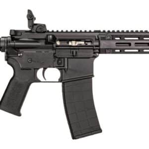 Tippmann Arms A101151 M4-22 Pro SBR 22 LR 25+1 11" Black Parkerized Threaded Barrel, Matte Black Aluminum Receiver w/Picatinny Rail, M-LOK Handguard, Black Adjustable Polymer Stock, Black Gen2 Grip