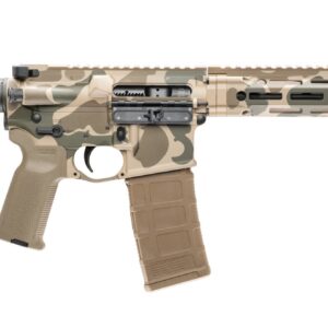 Cnc Firearms CNCDDDCV7P2 Daniel Defense V7 10.30" Barrel, Duck Camo Receiver w/Picatinny Rail. M-LOK Handguard, Polymer Stock, Ambidextrous