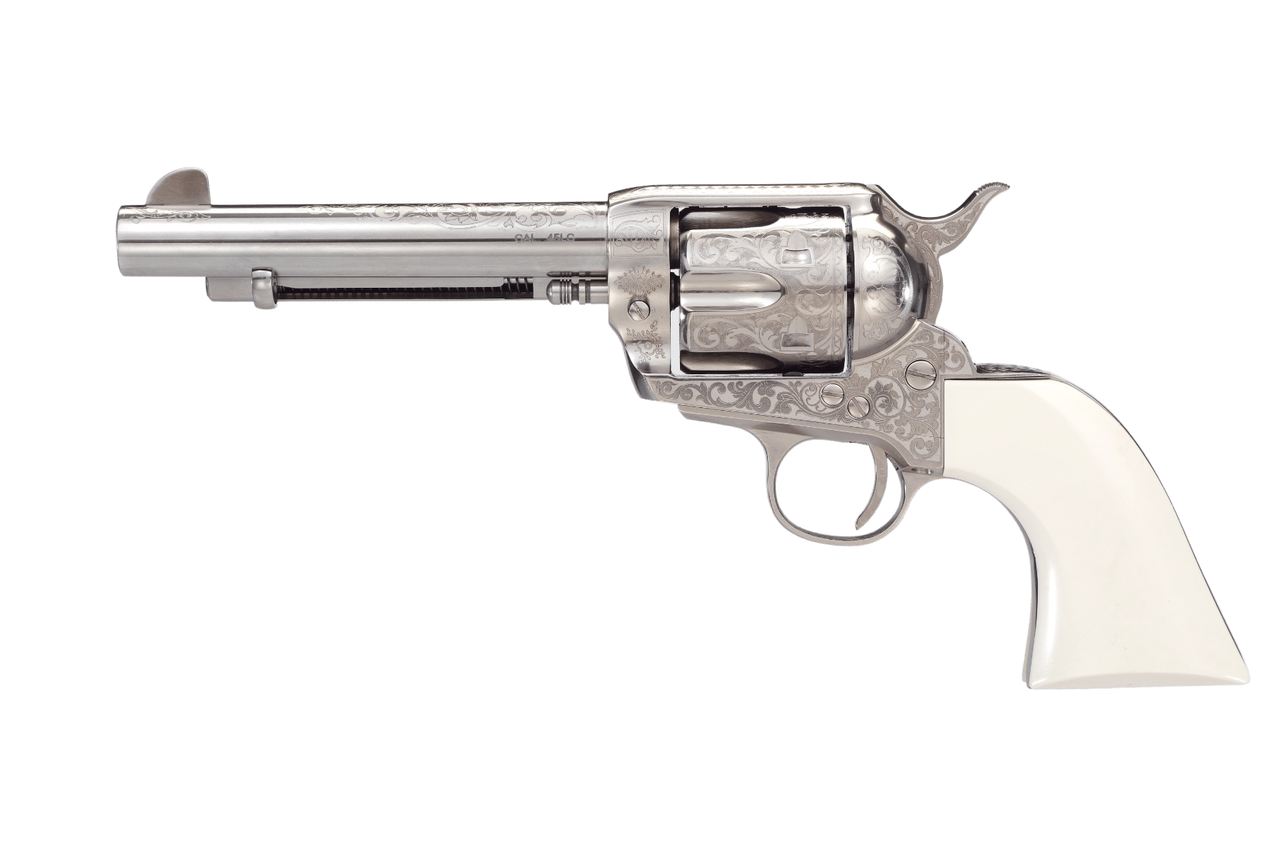 TAYLOR'S & COMPANY 1873 OL 45LC NKL/IVORY 5.5"