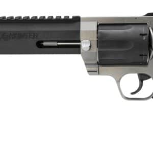 Taurus 2-35085RH Raging Hunter 350 Legend 6 Shot 8.38" Matte Black Barrel w/Picatinny Rail, Matte Black Oxide Cylinder, Matte Stainless Steel Frame w/Picatinny Rail, Transfer Bar Safety
