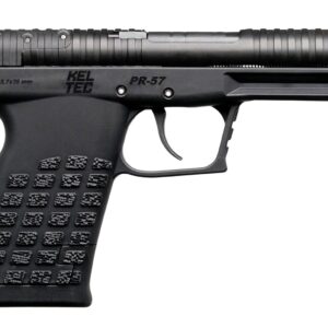 Kel-Tec PR57BLK10 PR-5.7 Compact 5.7x28mm 10+1 4.64" Stainless Rotary Barrel, Black Oxide Steel Optic Ready/Serrated Slide, Black Polymer Frame w/Accessory Rail, Textured Grip