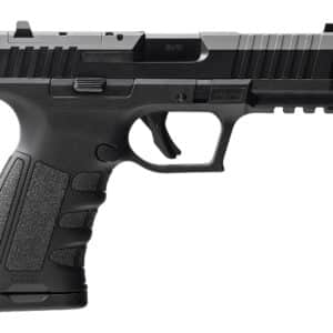 MAC 15000601 RA-9 Full Size 9mm Luger 17+1 4.25" QPQ Tenifer Cerakote Steel Optic Ready Slide, Tenifer QPQ Polymer Frame w/Picatinny Rail, Polymer Grip, RMR Footprint, Ambidextrous