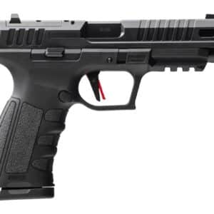MAC 15000602 RA-9 Defense S 9mm Luger 17+1 4.75" QPQ Tenifer Cerakote Steel Lightening Cut/Optic Ready Slide, Tenifer QPQ Polymer Frame w/Picatinny Rail, Polymer Grip, RMR Footprint, Ambidextrous