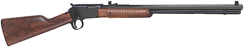 Henry Repeating Arms H003T .22 S/L/LR pump action rifle with octagon blued barrel and walnut stock