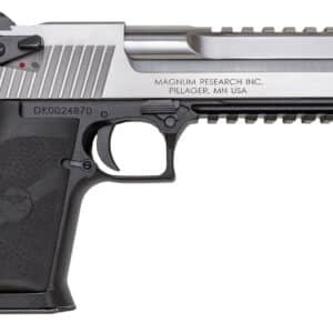 Magnum Research DE50ASIMB Desert Eagle Mark XIX L6 50 AE 6" 7+1 Black Hardcoat Anodized Aluminum Frame Stainless Steel Slide Black Polymer Grip