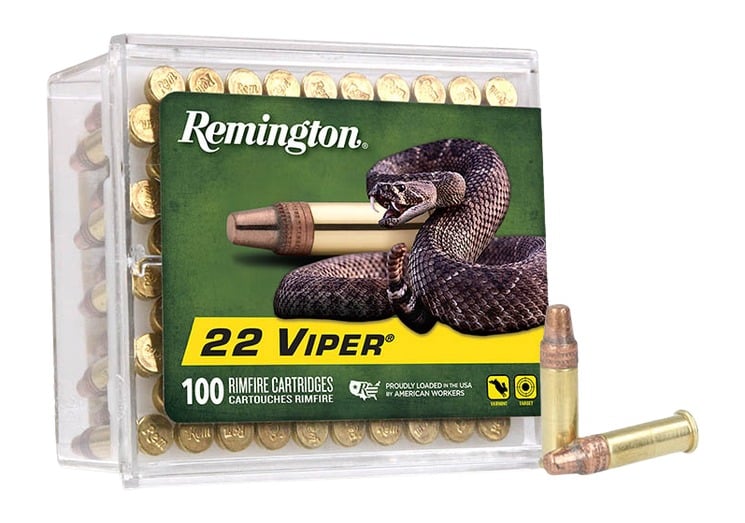 Remington Ammunition 21288 Viper 22LR 36gr Truncated Cone Solid 100 Per Box/50 Case