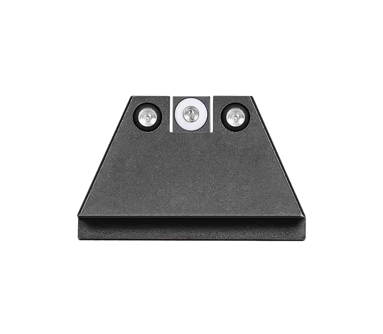 Night Fision GLK004003WGZ Suppressor Height Sights For Glock Green Tritium White Outline Front Sight-Green Tritium Black Outline Rear Sight Glock 17/17L/19