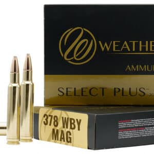Weatherby B378270TSX Select Plus 378WthbyMag 270gr Barnes TSX Lead Free 20 Per Box/10 Case