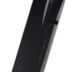 Mec-Gar MGBRHP15B Standard 15rd 9mm Luger, Fits Browning Hi-Power/Springfield SA-35, Blued Carbon Steel