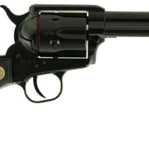 Chiappa Firearms CF340250D SAA 1873  Medium Frame 22 LR/22 WMR 6 Shot, 4.75" Blued Steel Barrel, Cylinder & Frame, Black Plastic Grip, Exposed Hammer