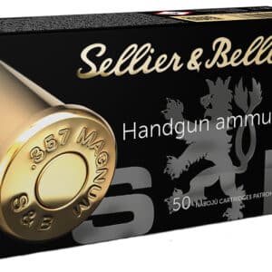 Sellier & Bellot SB357B Handgun 357Mag 158gr Soft Point 50 Per Box/20 Case