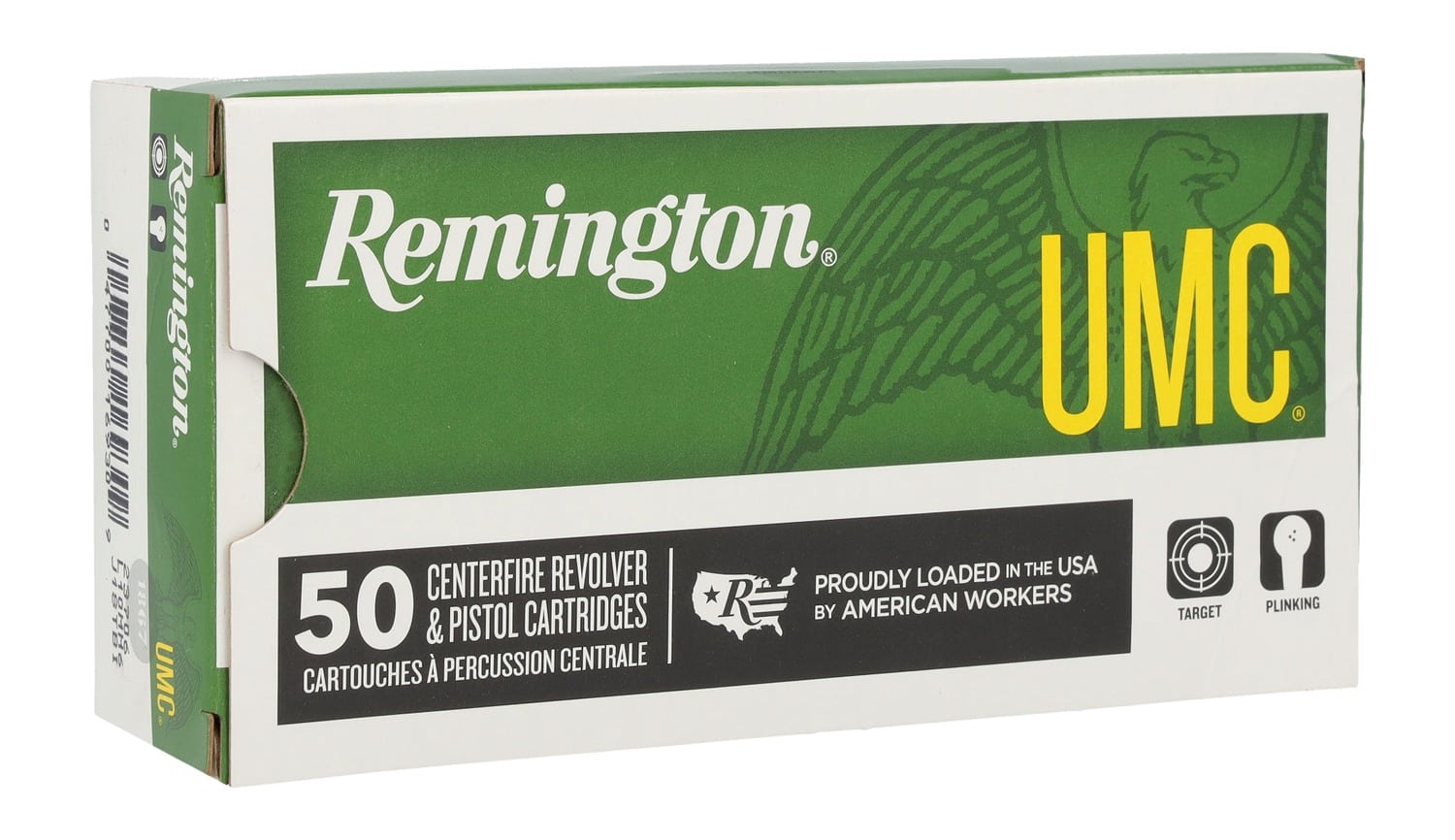 Remington Ammunition 23706 UMC 10mmAuto 180gr Full Metal Jacket 50 Per Box/10 Case