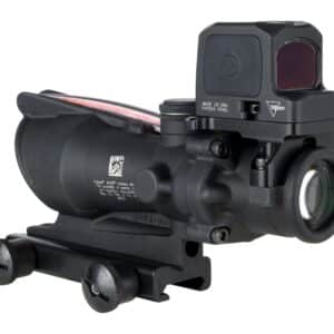 TRIJICON ACOG 4X32 RED CHEV .223 W/RCR