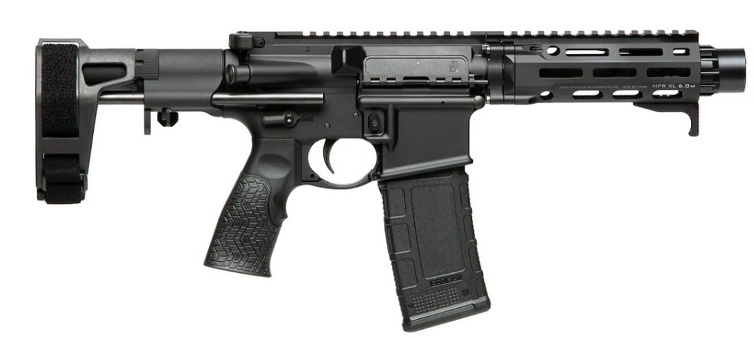 DDM4 PDW Pistol 300 BO 7" CQB Brc Black