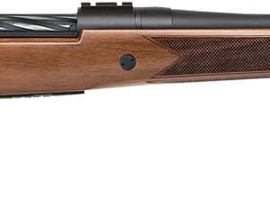 Mossberg 27861 Patriot Walnut Full Size 308 Win 5+1 22" Matte Blued Fluted Barrel, Matte Blued Steel Receiver, Walnut Wood Stock